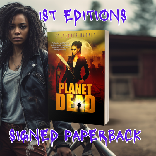 Signed Planet Dead 1st Edition Paperback (Damaged or Out Of Print)