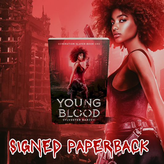 Signed Young Blood Paperbacks
